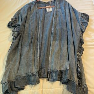 NWT Denim Kimono